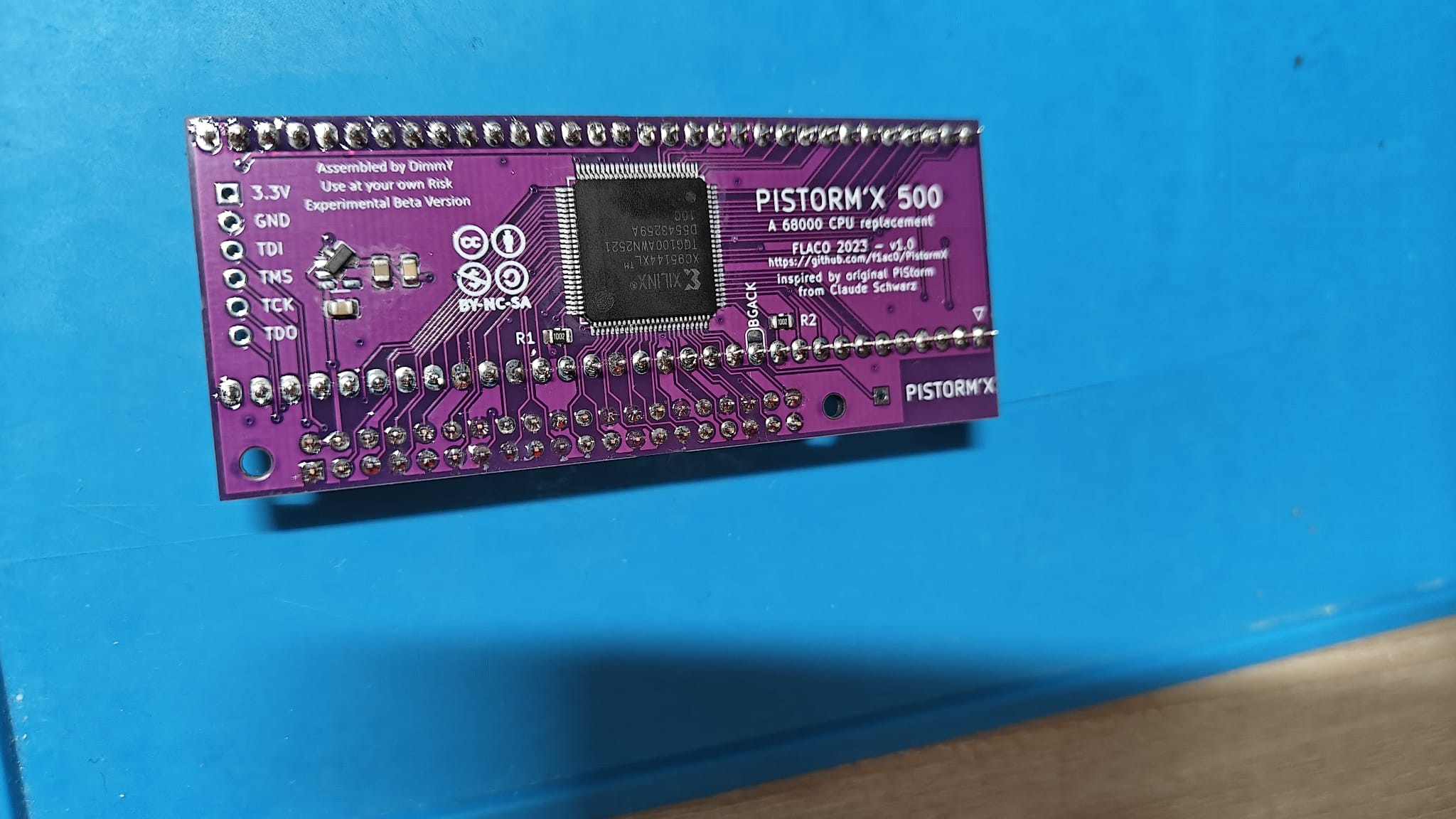 PistormX 500 DIP / Build Log, From SRAM Hunt to Burned Chips and Back (part 2)