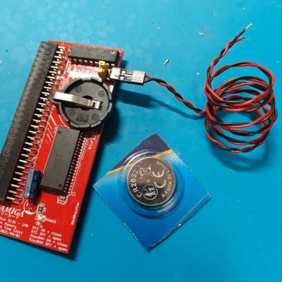Vanaf €20, Half MB uitbreiding voor Amiga 500/500+ met RTC