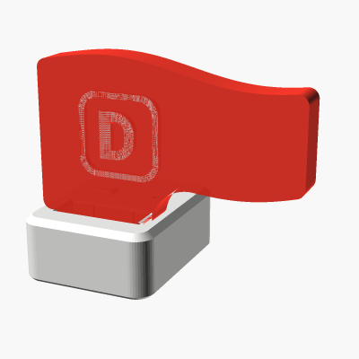 Dimmyfor Vlag - statuslamp voor Microsoft Teams, USB en wifi